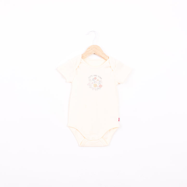 בגד גוף בגוון צהוב בננה Cute and Kind