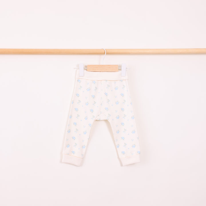 מארז 3 מכנסיים בגווני תכלת ושמנת