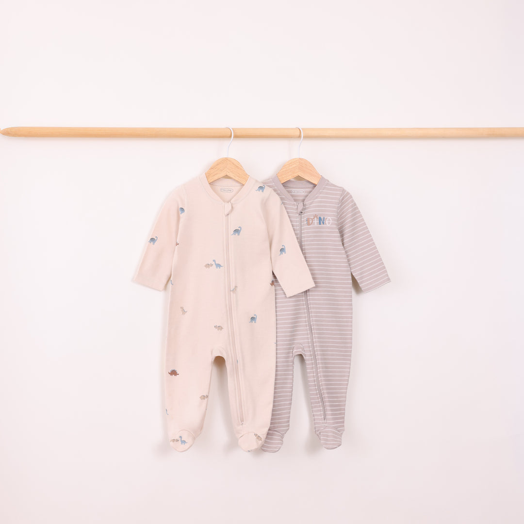 מארז 2 אוברולים דינוזאורים