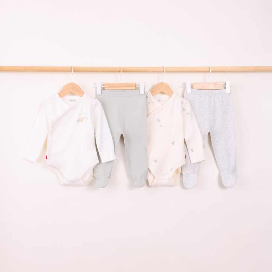 מארז שני בגדי גוף ורגליות צבי ים