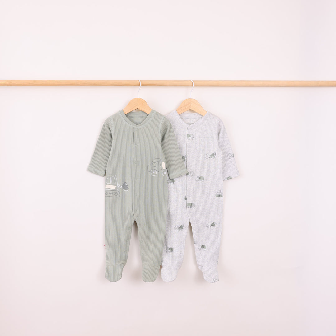 מארז שני אוברולים רכבי עבודה