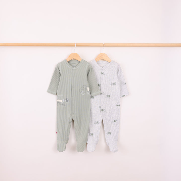 מארז שני אוברולים רכבי עבודה