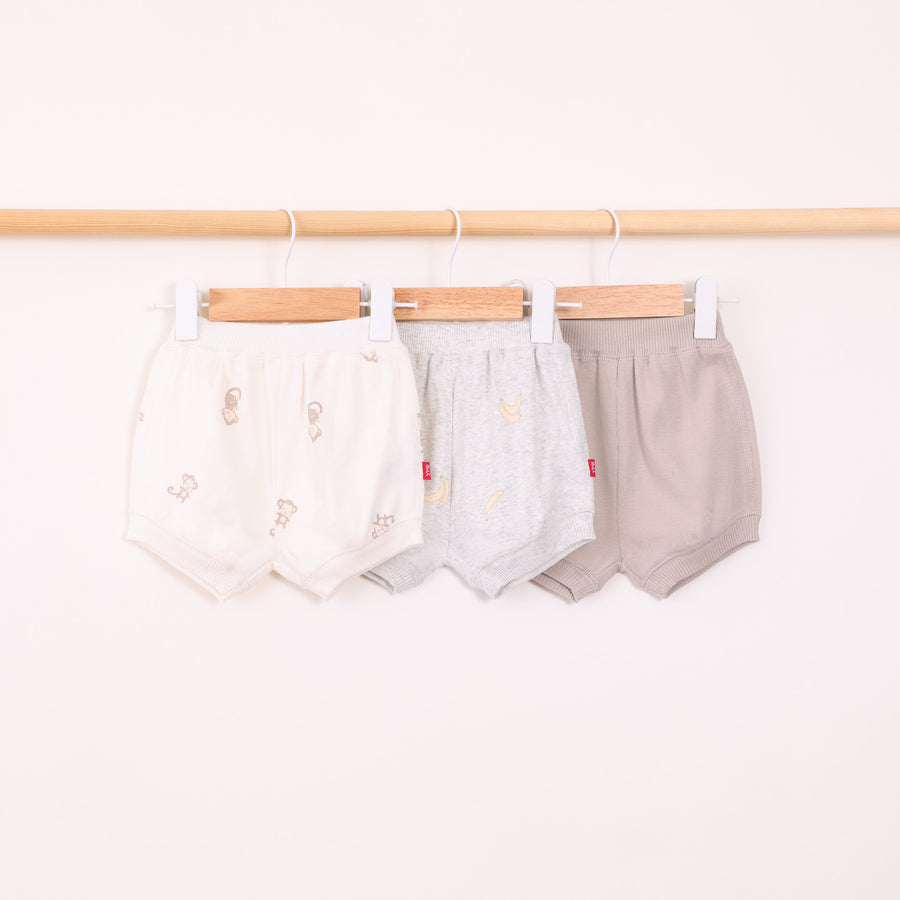 מארז 3 מכנסיים קצרים