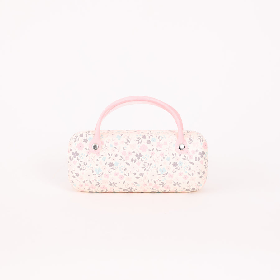 נרתיק פרחוני למשקפי שמש