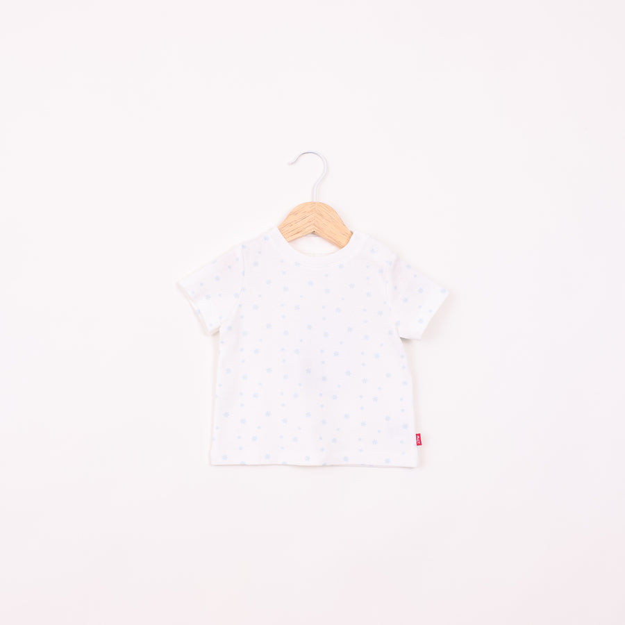 טישירט בהדפס פרחים