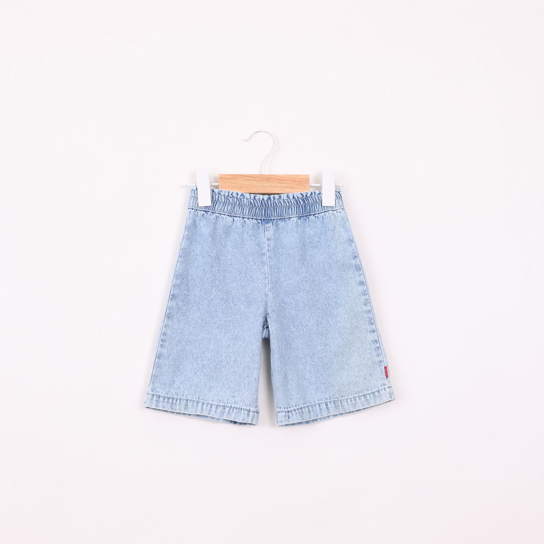 סט גופיה ומכנסיים מג'ינס