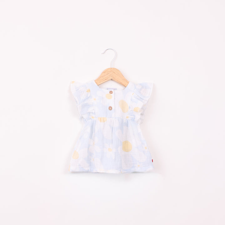 חליפת בנות פרחונית