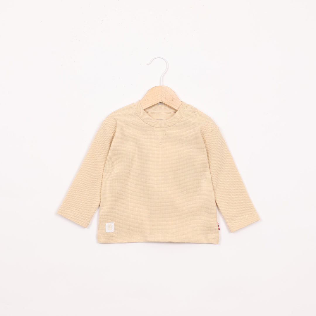 חולצה ארוכה בצבע חרדל