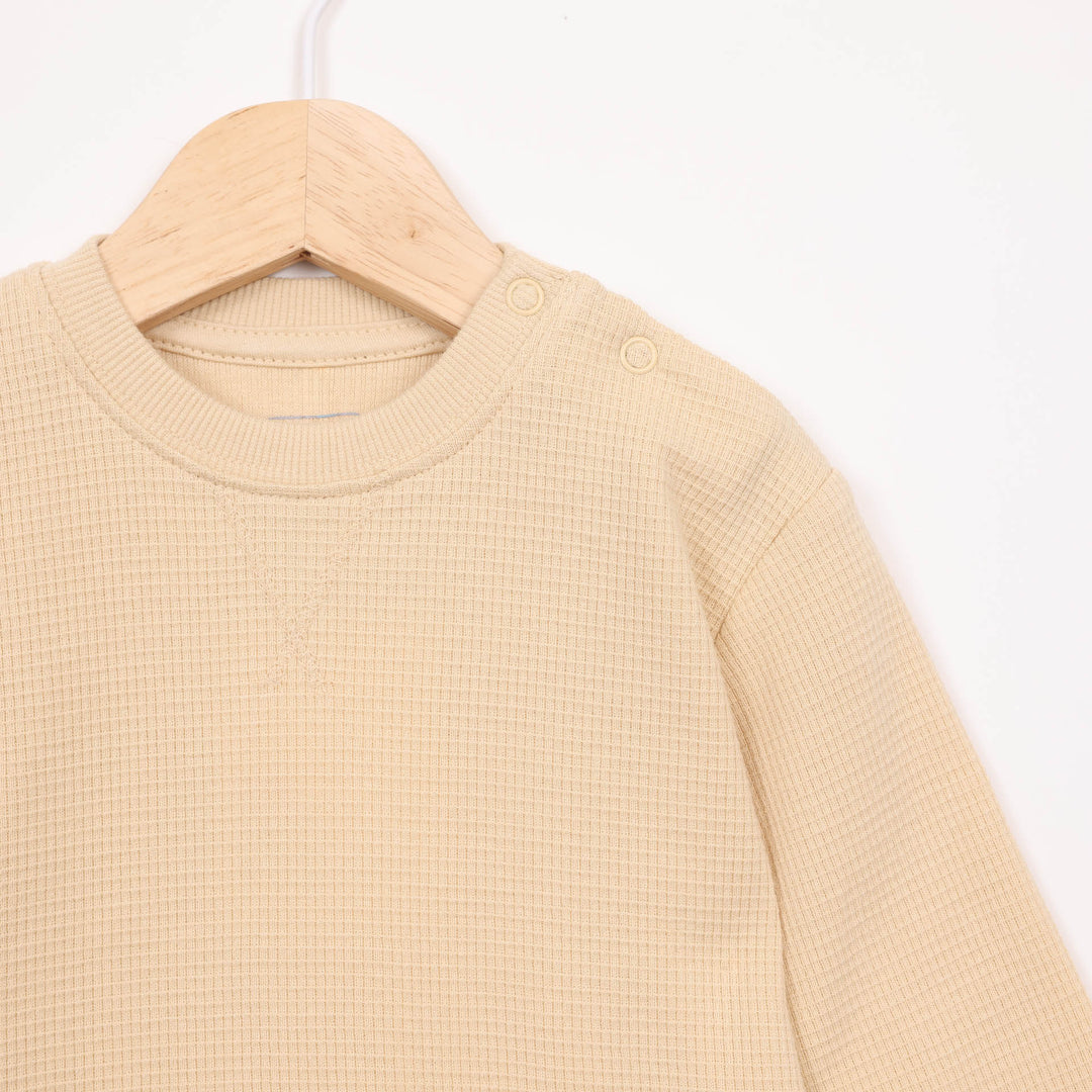 חולצה ארוכה בצבע חרדל