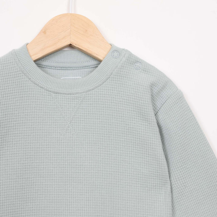 חולצה ארוכה בצבע ירוק