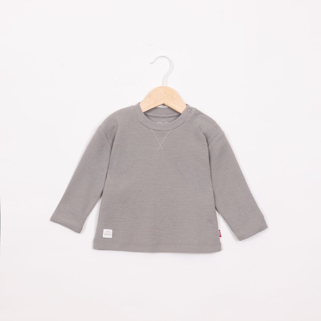 חולצה ארוכה בצבע חום