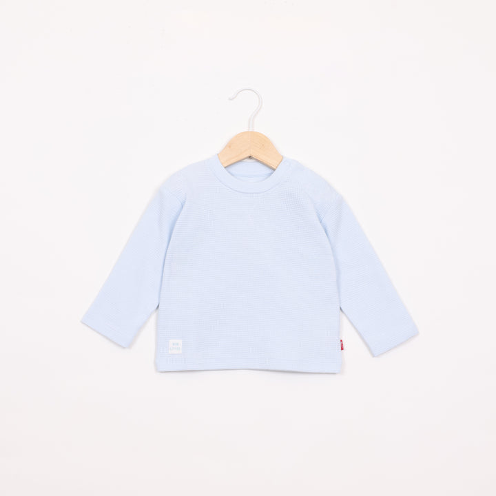 חולצה ארוכה בצבע תכלת