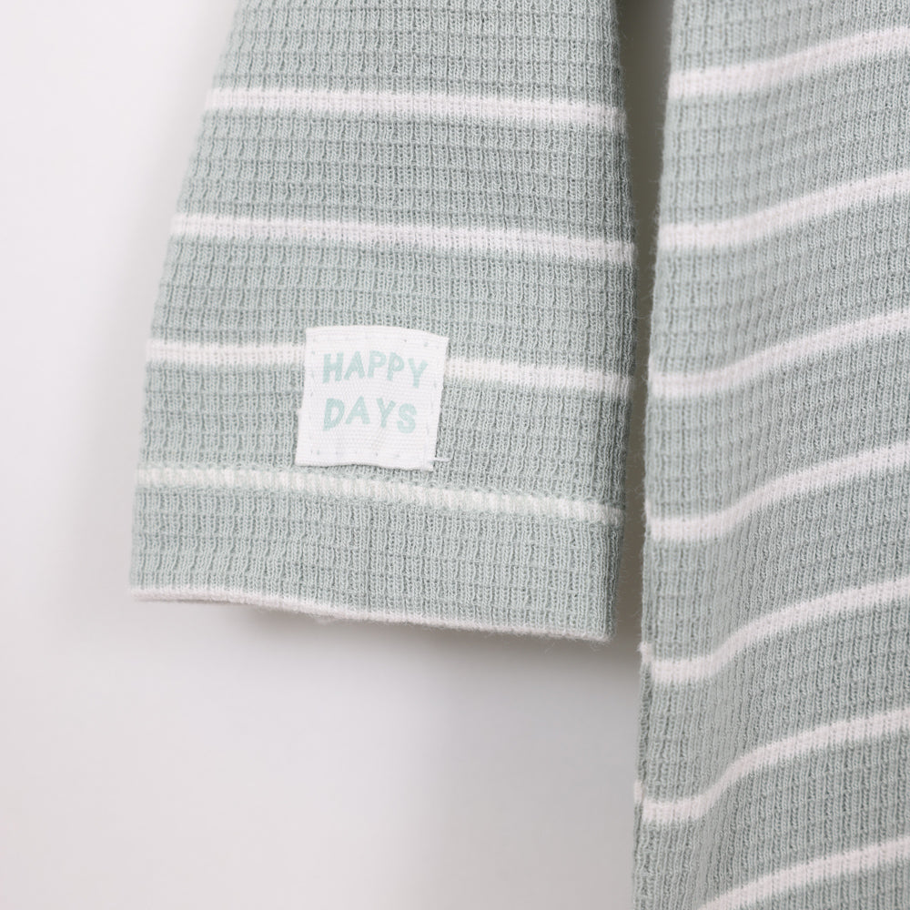 בגד גוף שרוול ארוך בצבע ירוק