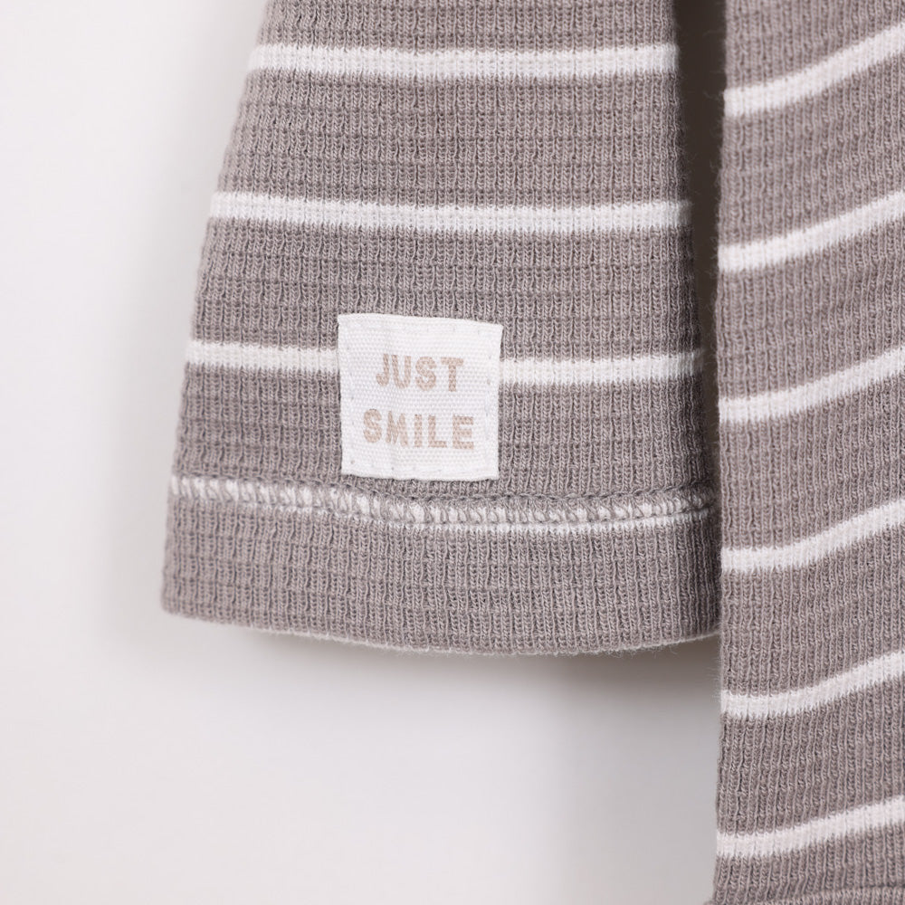 בגד גוף שרוול ארוך בצבע חום