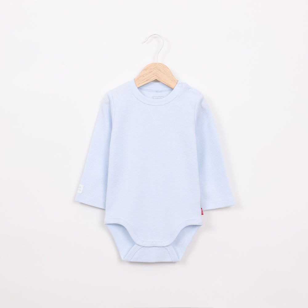 בגד גוף שרוול ארוך בצבע תכלת