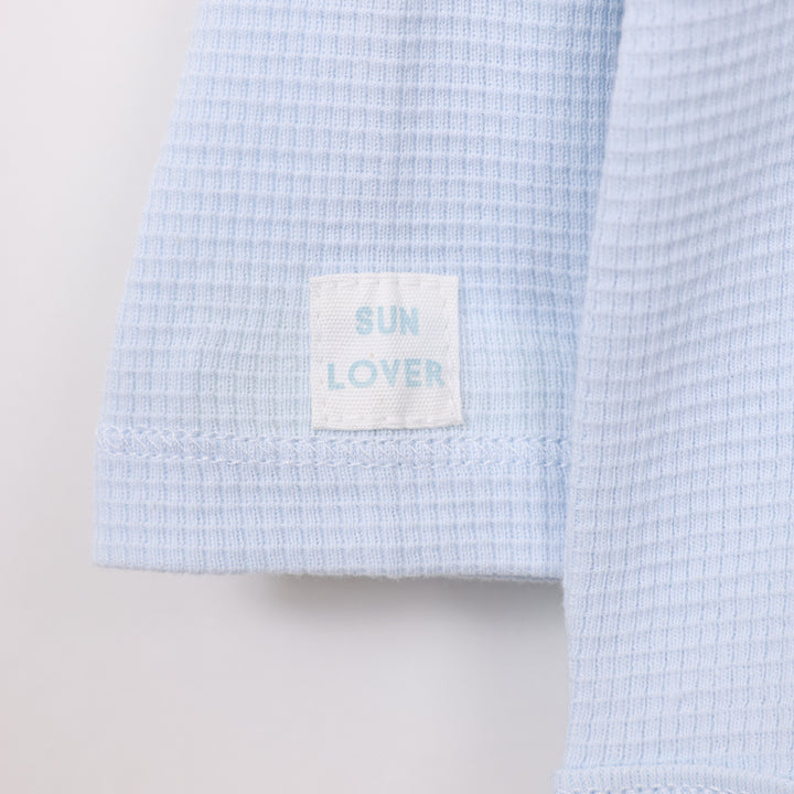 בגד גוף שרוול ארוך בצבע תכלת