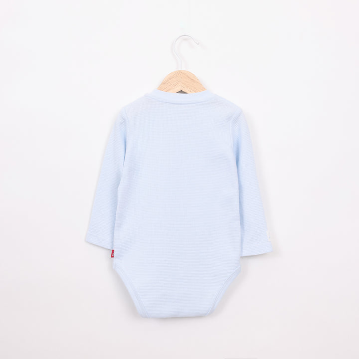 בגד גוף שרוול ארוך בצבע תכלת