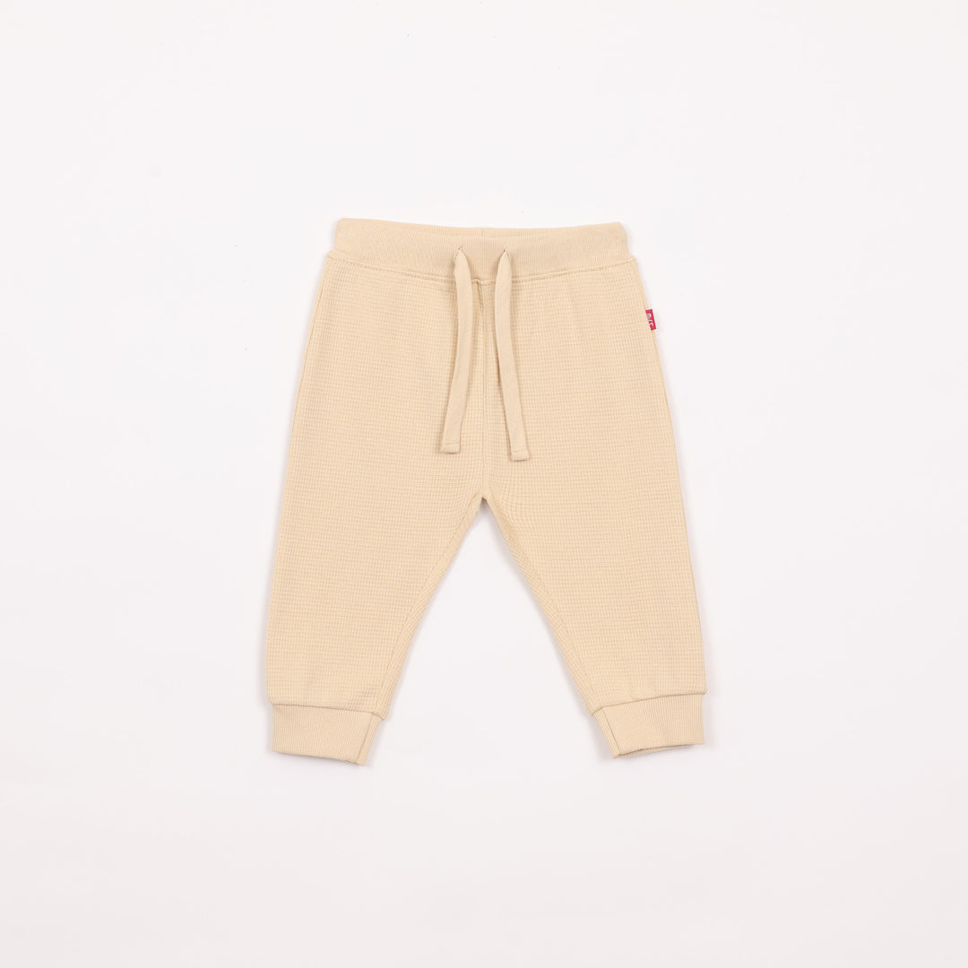 מכנסיים ארוכים בצבע חרדל