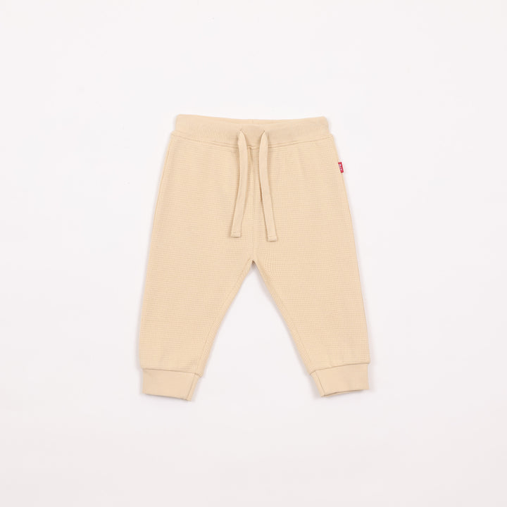 מכנסיים ארוכים בצבע חרדל