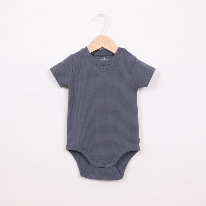 בגד גוף שרוול קצר בגוון כחול נייבי