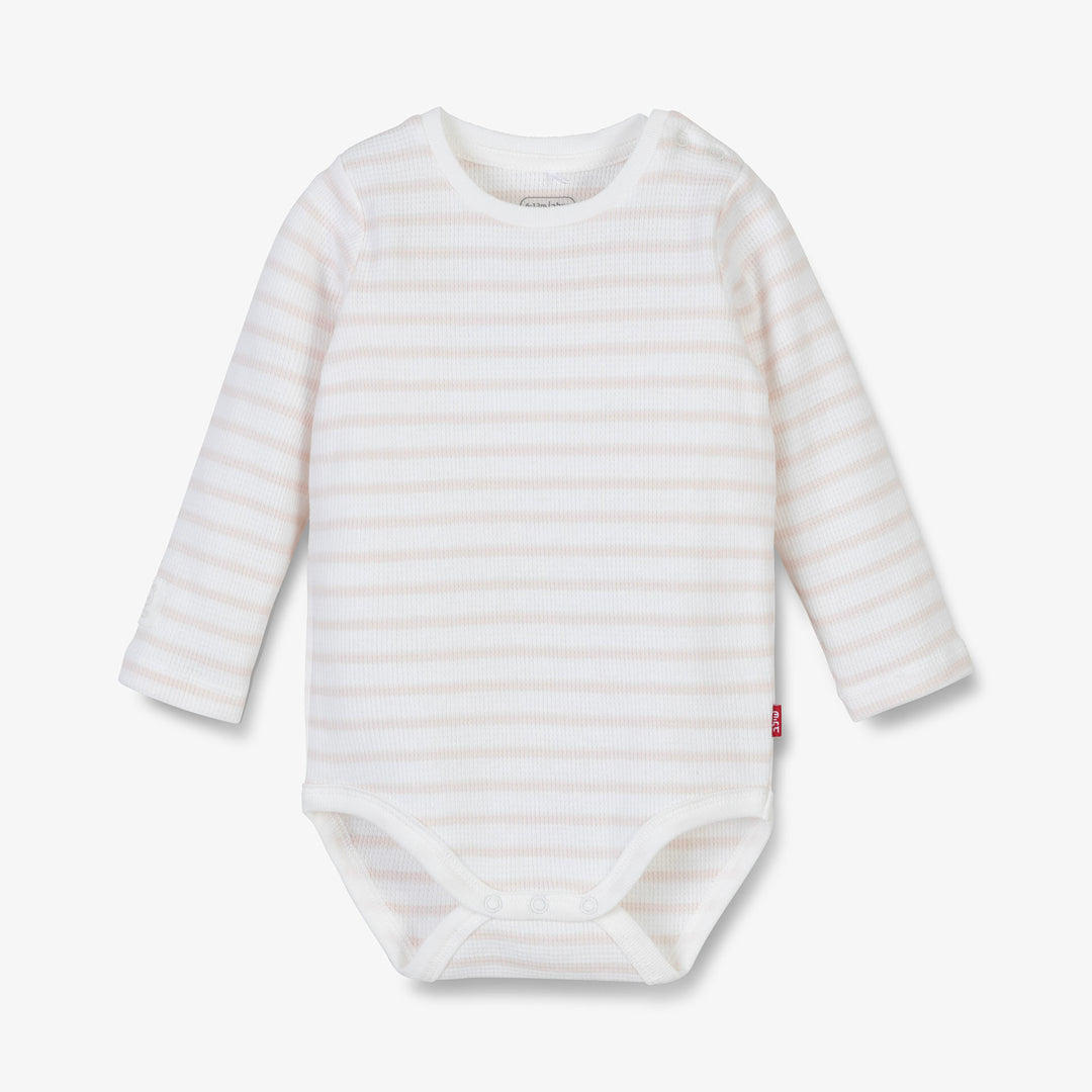 בגד גוף פסים ורוד