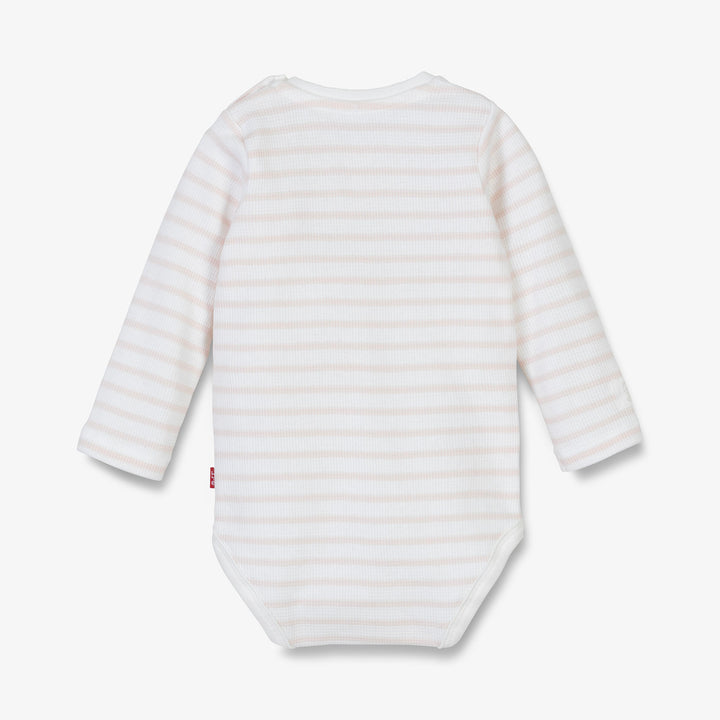 בגד גוף פסים ורוד