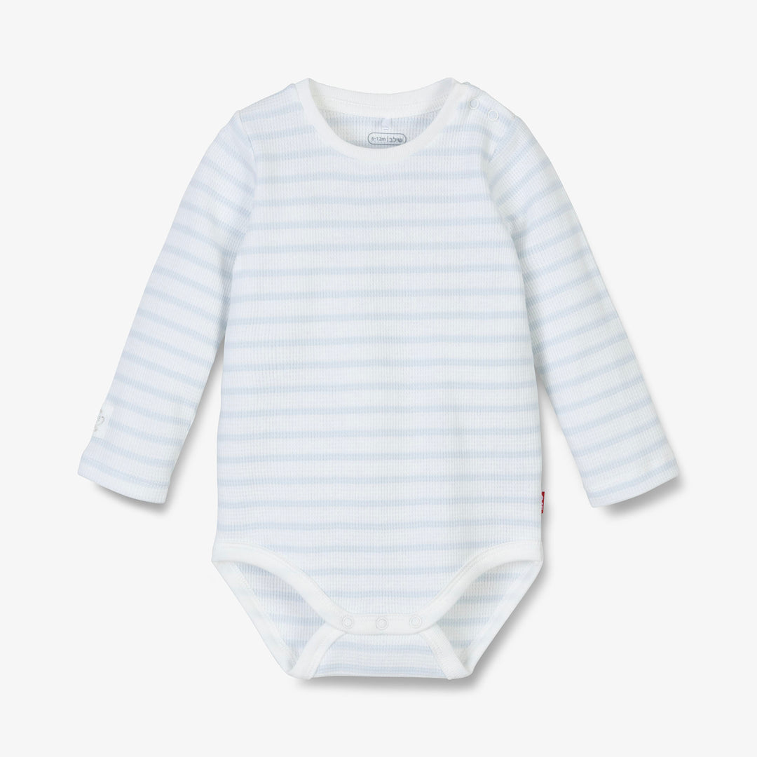 בגד גוף פסים תכלת