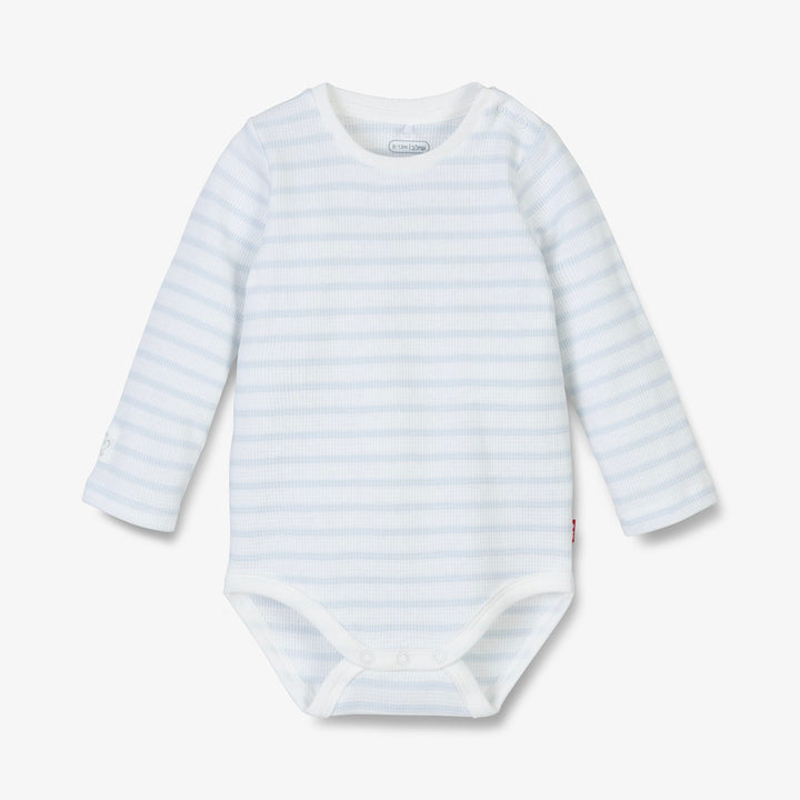 בגד גוף פסים תכלת