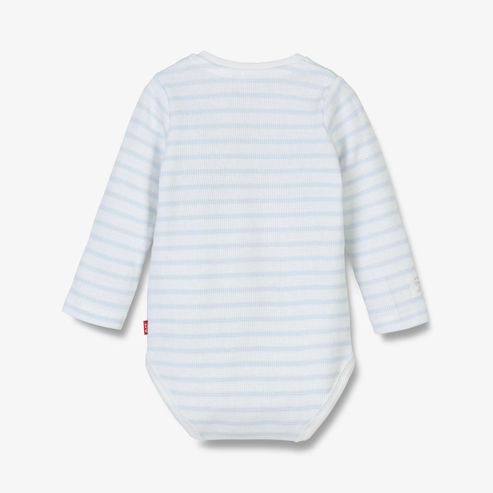 בגד גוף פסים תכלת