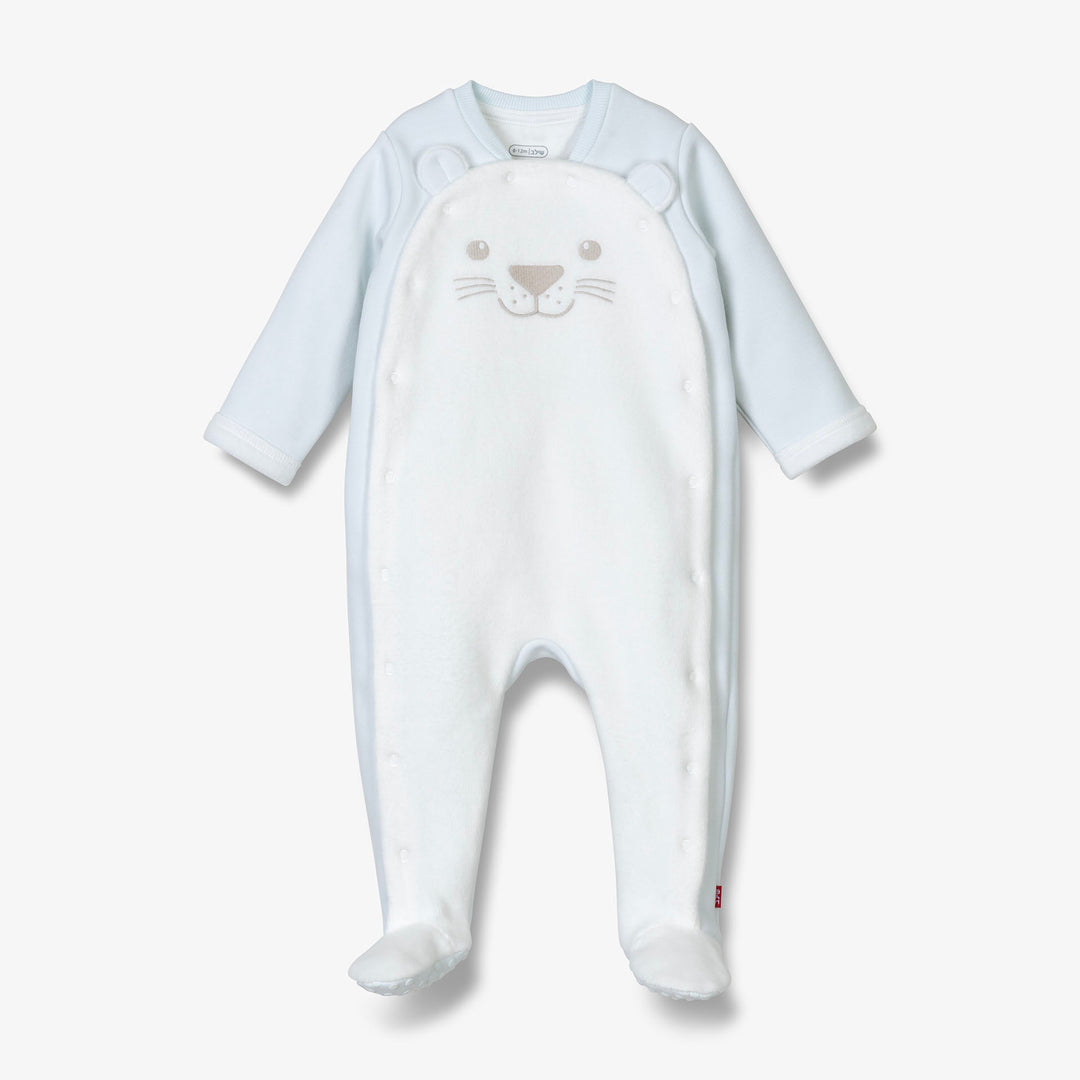 אוברול חיות צבע תכלת