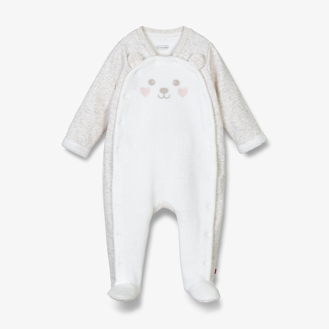 אוברול חיות צבע קרם