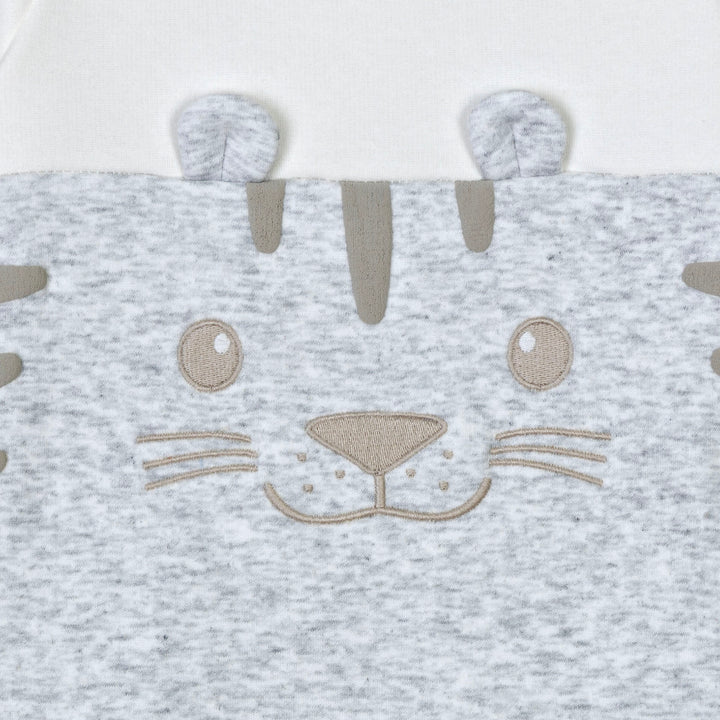 אוברול נמר אפור