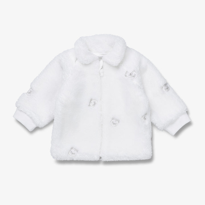 חליפת פרווה צבע שמנת