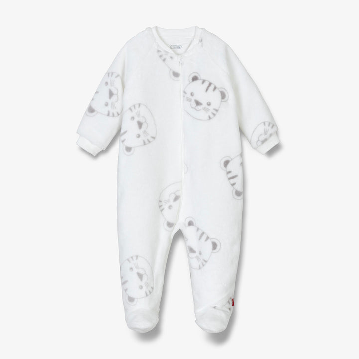 אוברול רגלית הדפס נמרים