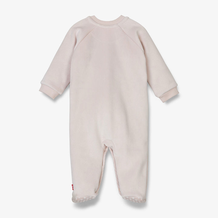 אוברול קטיפה ורוד