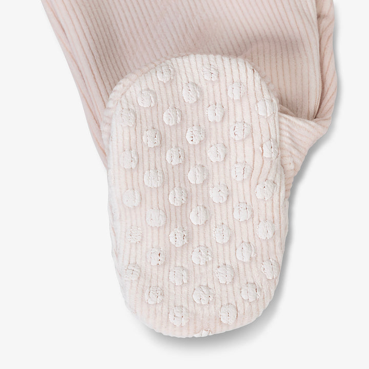 אוברול קטיפה ורוד