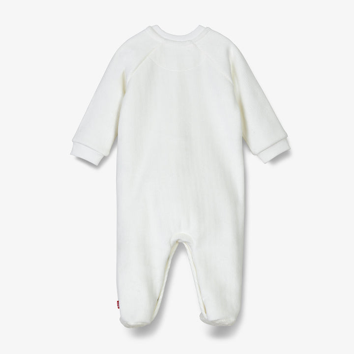 אוברול קטיפה שמנת