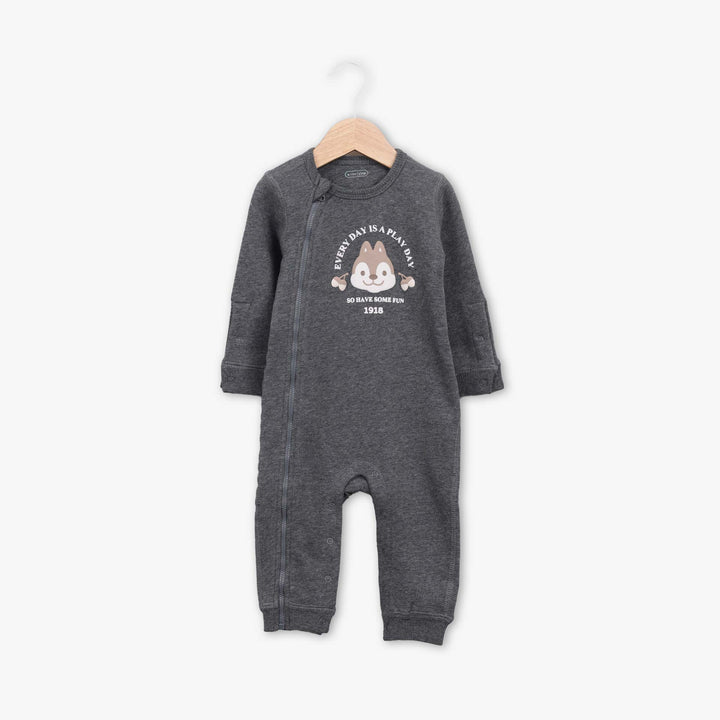 אוברול ארוך עם רוכסן