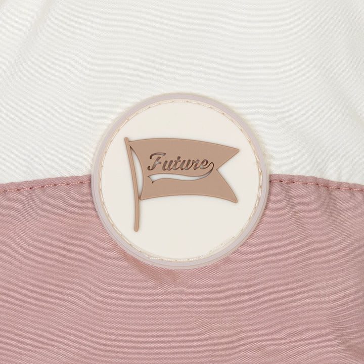 וסט מרופד צבע רוז