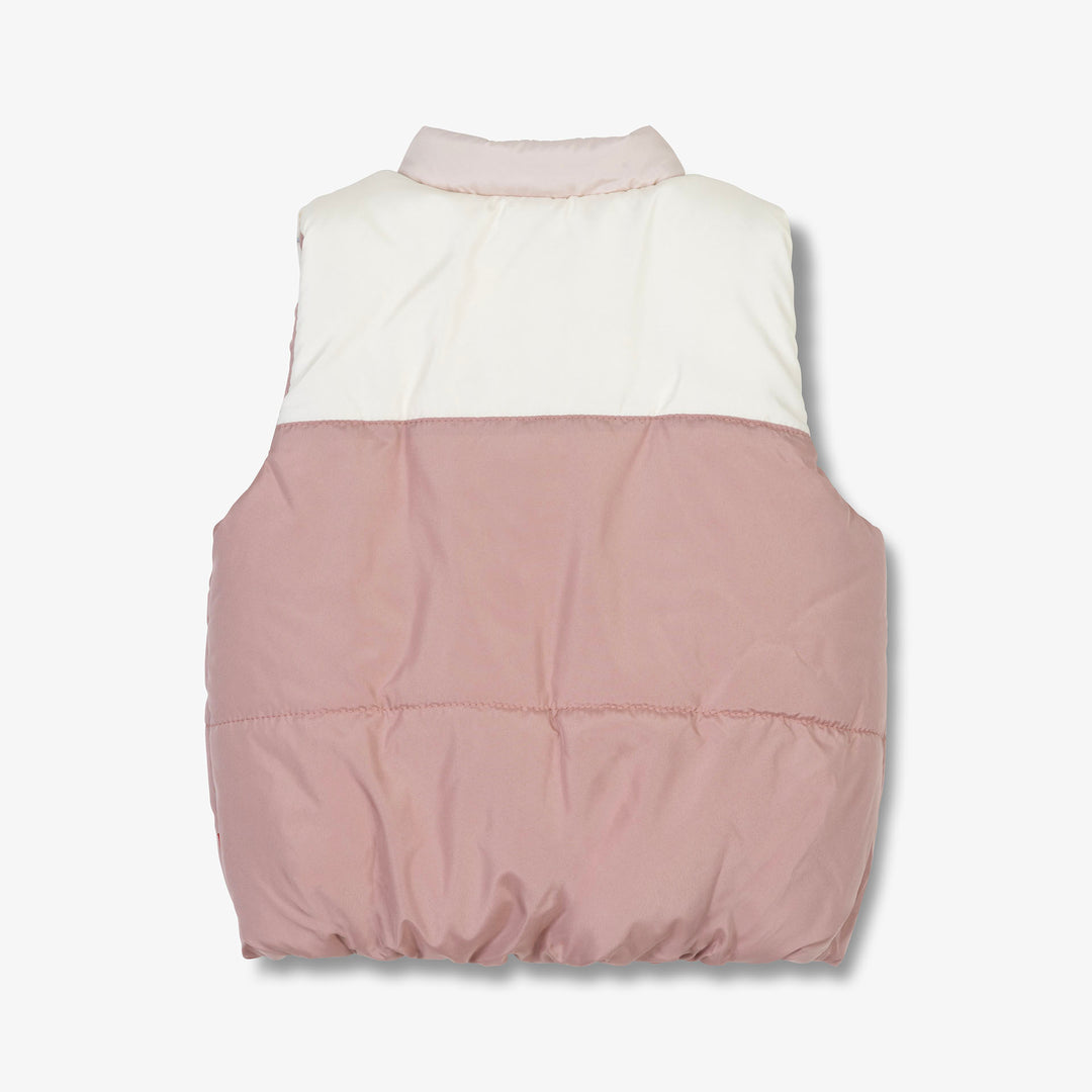 וסט מרופד צבע רוז