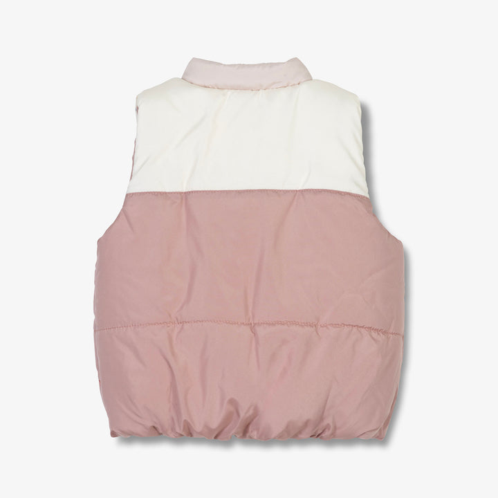 וסט מרופד צבע רוז