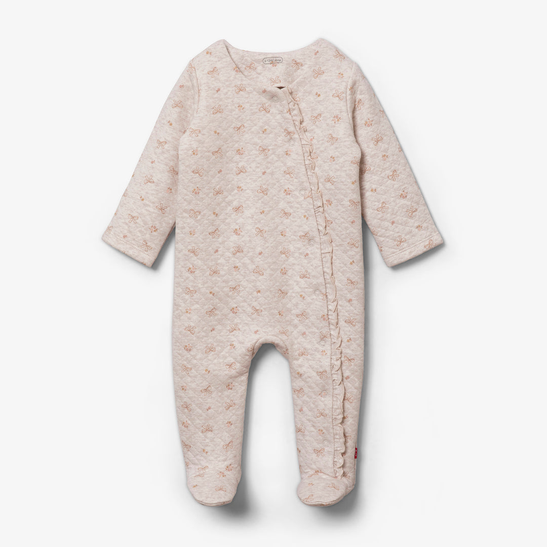 אוברול פפיונים מרופד