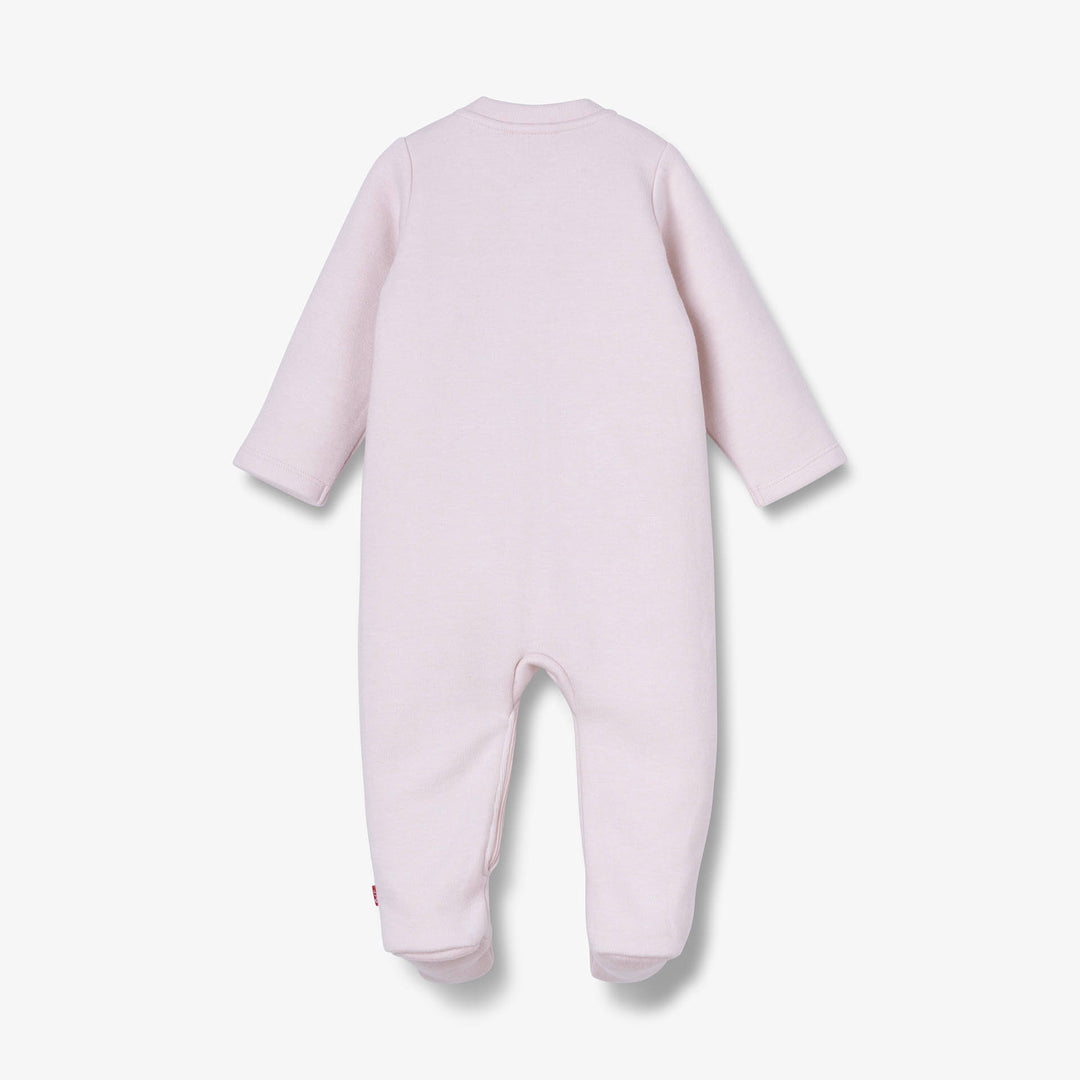 אוברול רגליות צבע ורוד