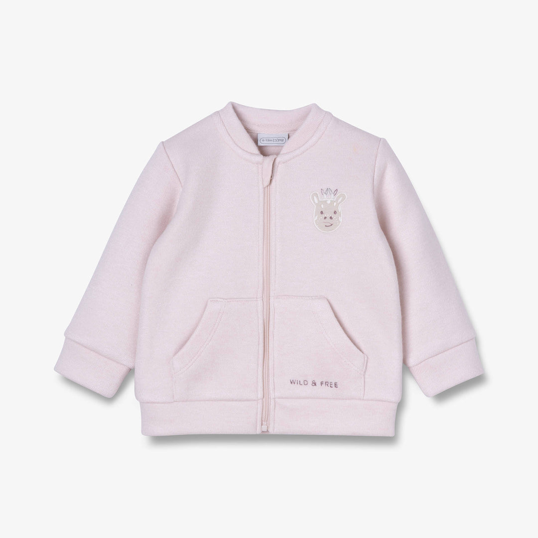 קרדיגן צבע ורוד