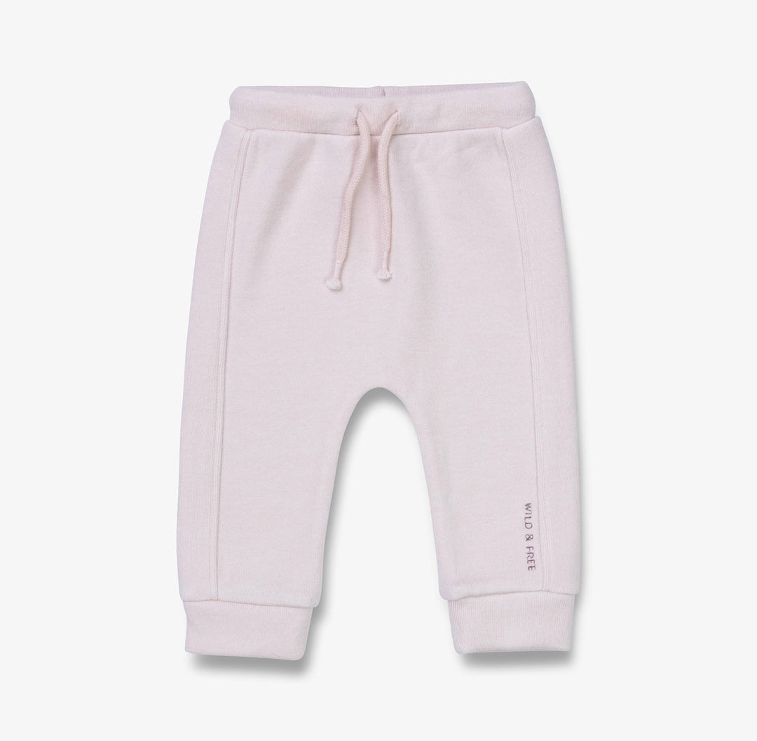 מכנסיים ארוכים צבע ורוד