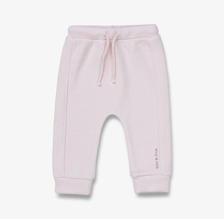 מכנסיים ארוכים צבע ורוד