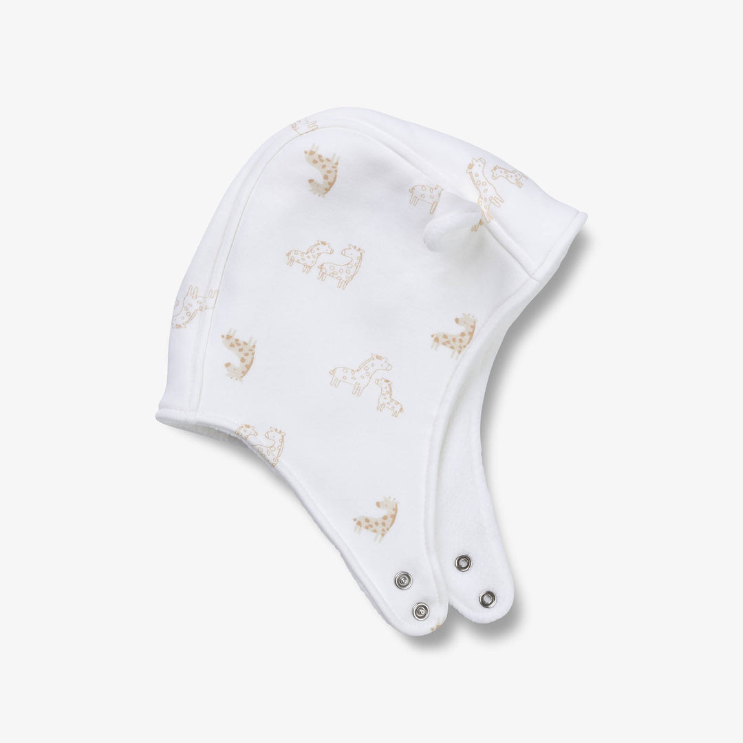 כובע חורפי הדפס ג'ירפות