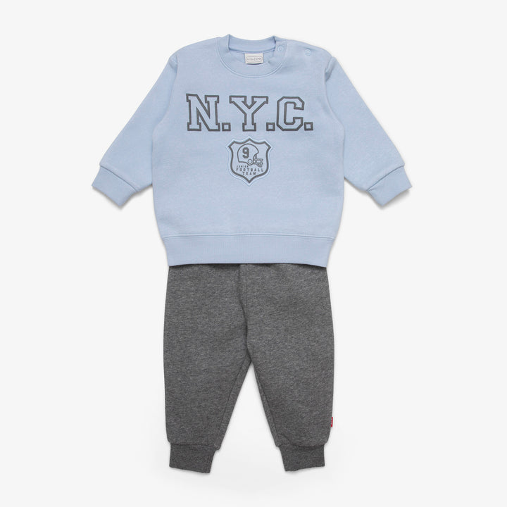חליפת בנים פוטר הדפס NYC