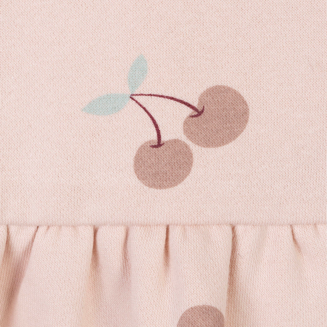 שמלת פוטר ורודה דובדבנים