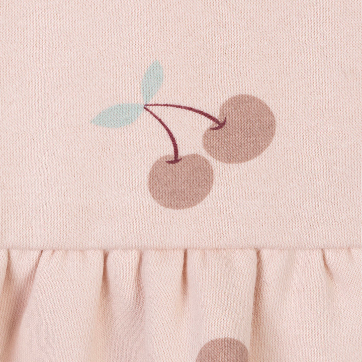 שמלת פוטר ורודה דובדבנים